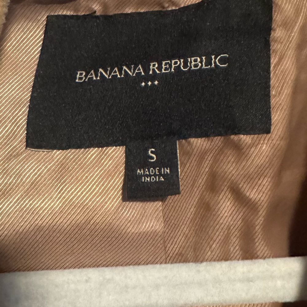 Banana Republic Camel Wrap Coat- Small - Picture 2 of 3